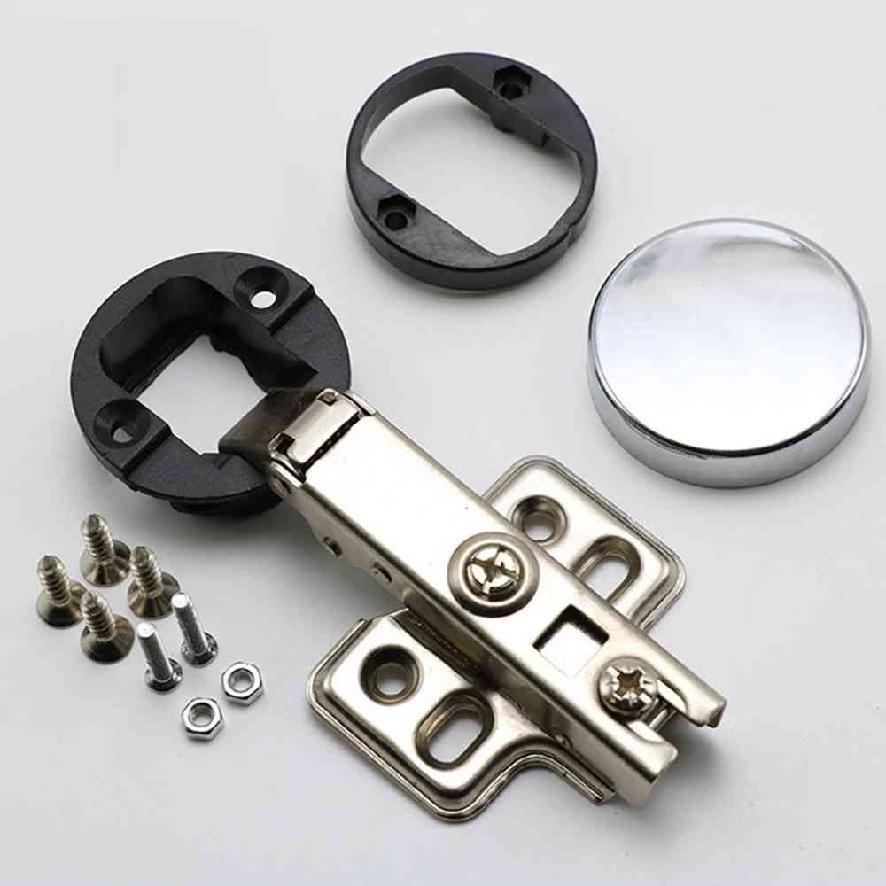 Furniture And Hardware Supplies - قطعتان من مشابك المفصلات الداخلية للخزائن،