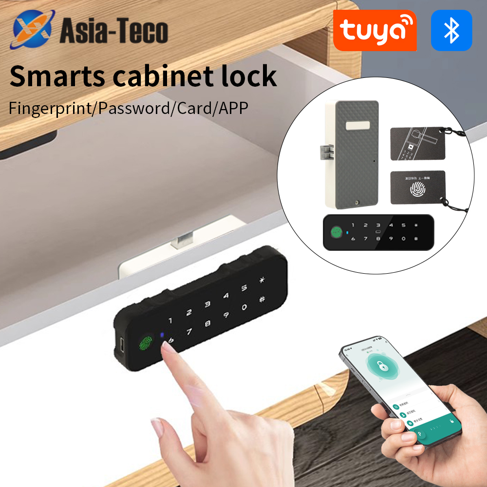 Cabinet Lock Key - Tuya بلوتوث خزانة خشبية ذكية قفل