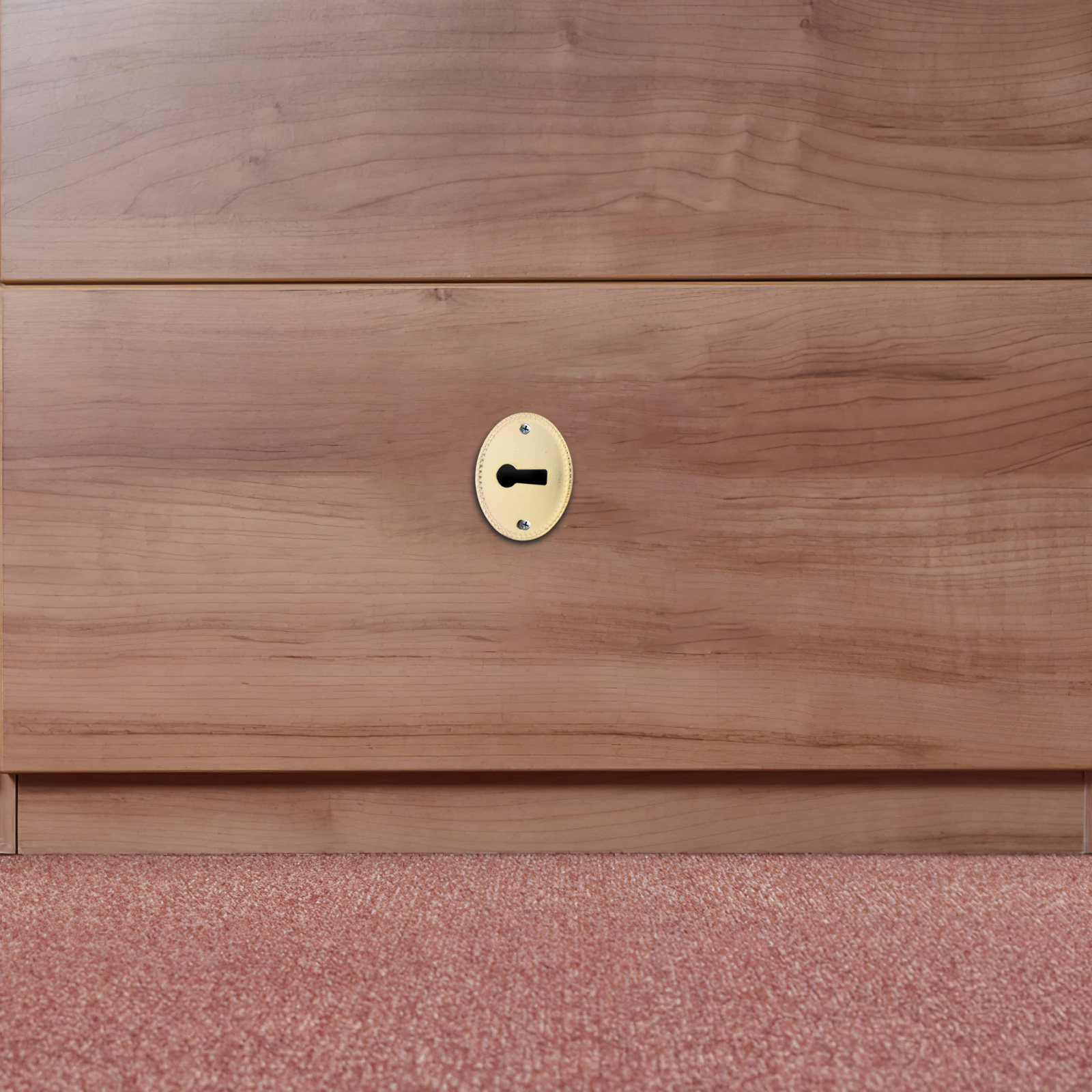 Furniture Hardware Covers - 20 قطعة غطاء معدني بيضاوي الشكل