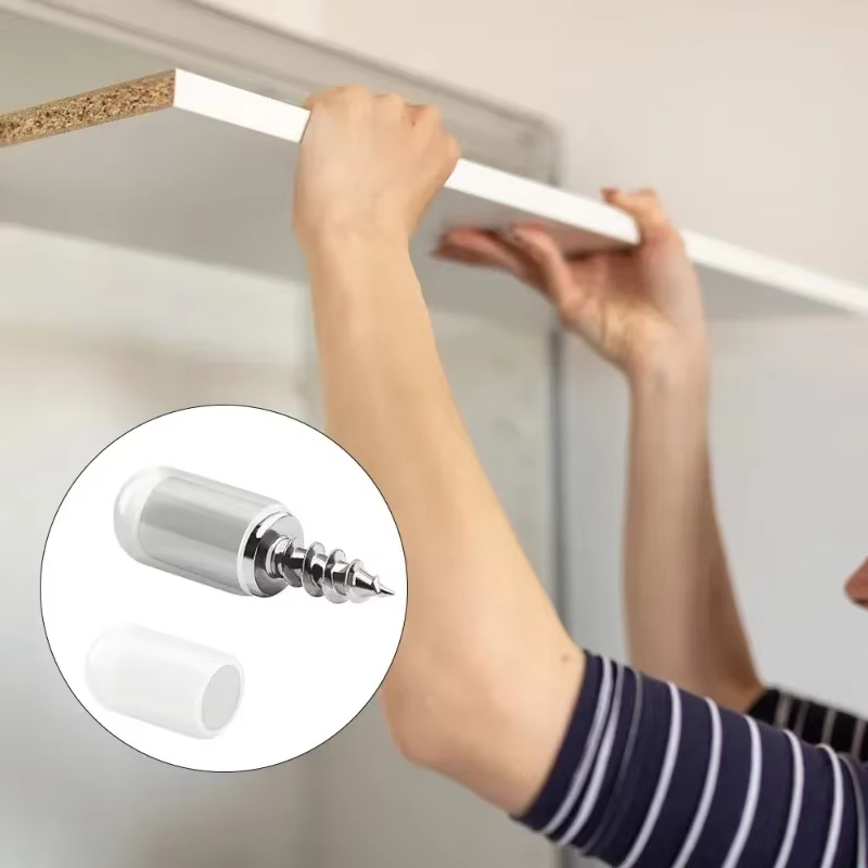 Shelf Peg Support - 10/100 قطعة براغي ذاتية التثبيت لحامل