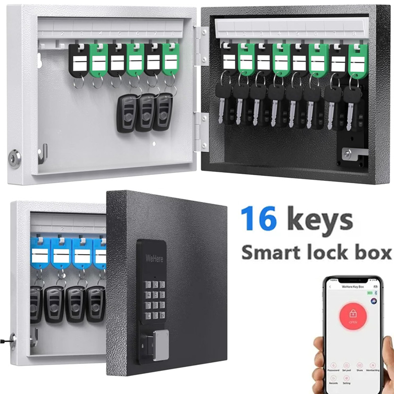 Cabinet Lock Key - WeHere-خزانة تخزين مفاتيح ذكية مثبتة على