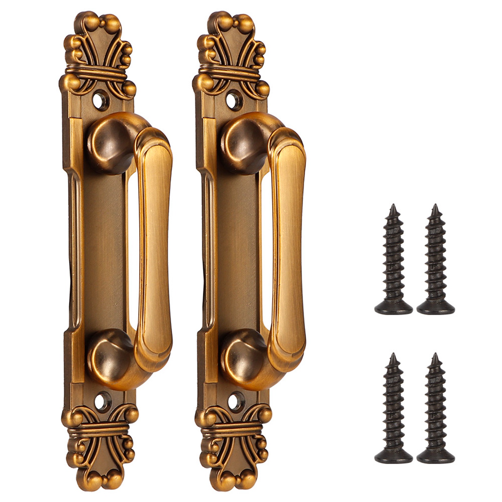 Furniture Hardware Knobs - 2 قطعة/المجموعة النمط الأوروبي العتيقة سبائك