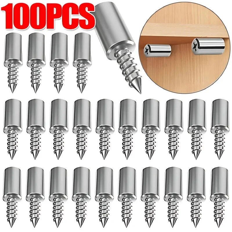 Shelf Peg Support - 100/10 قطعة الذاتي التنصت المسمار طبقة