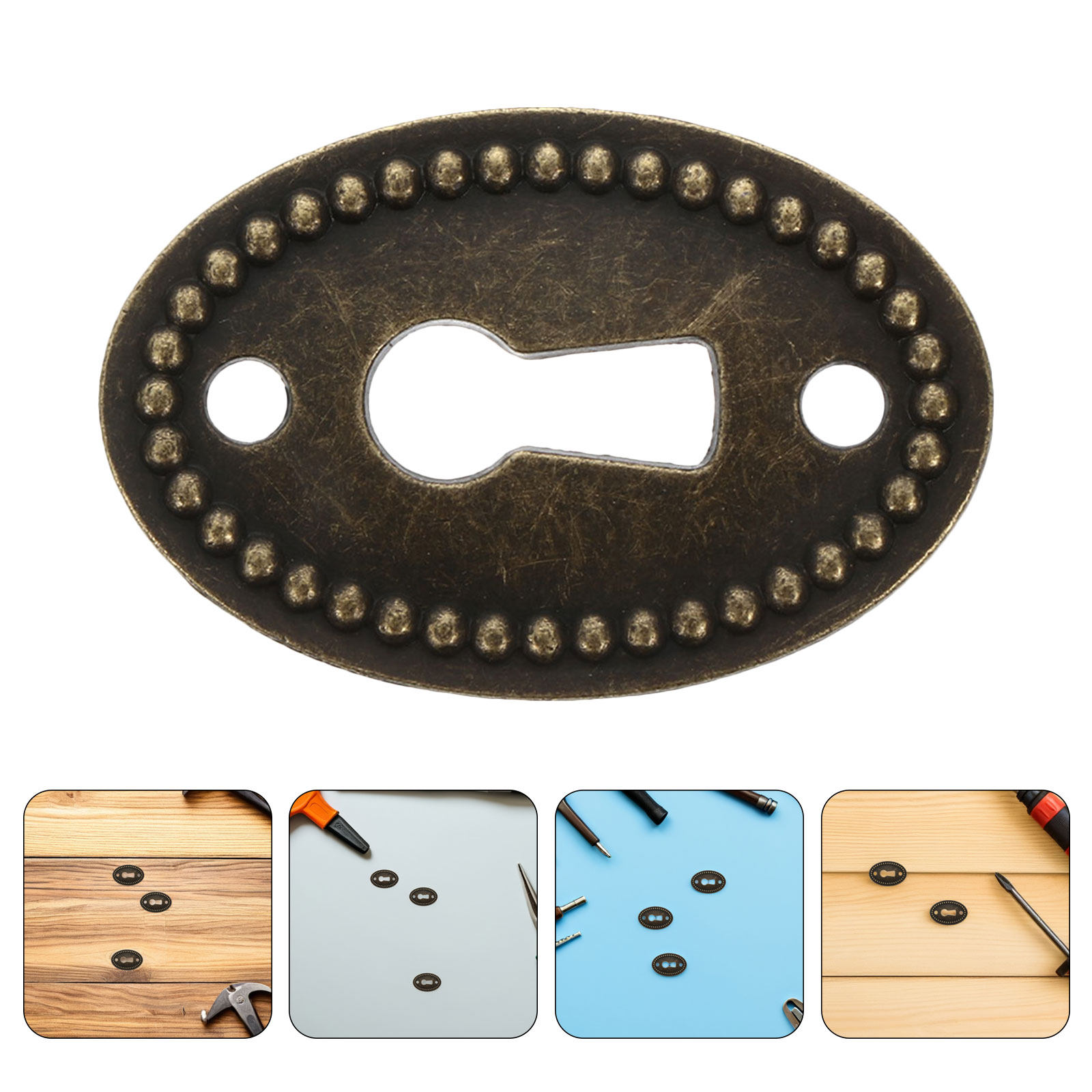 Furniture Hardware Covers - 16 قطعة من أغطية فتحات المفاتيح