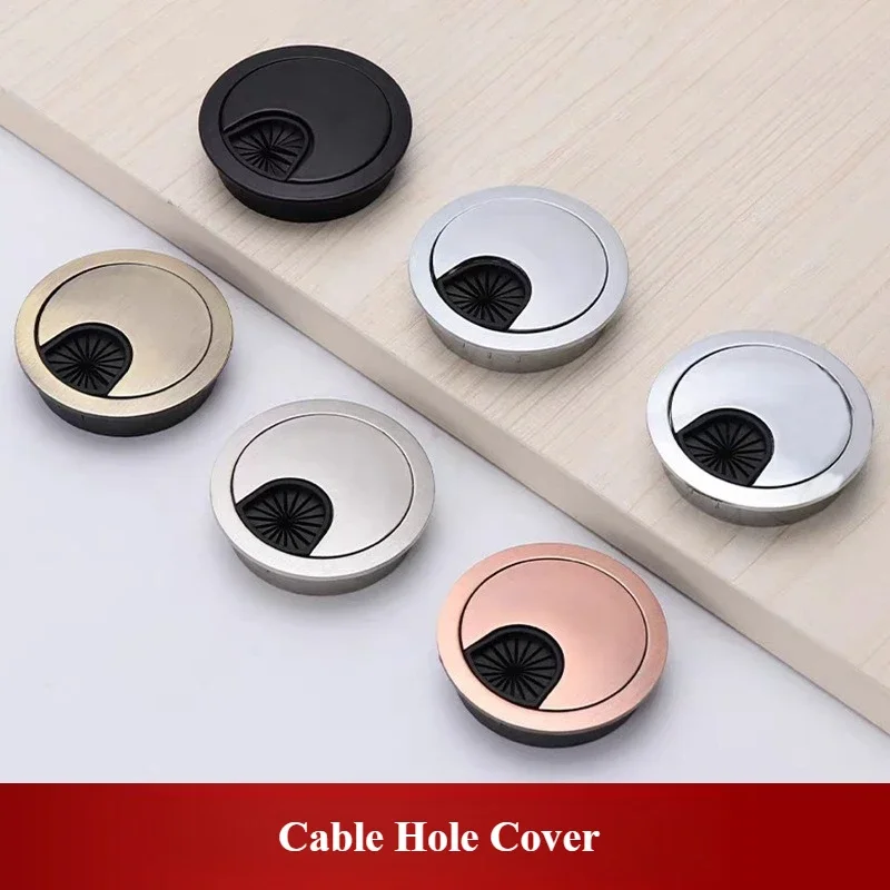 Furniture Hardware Covers - 1 قطعة مكتب سلك ثقب غطاء