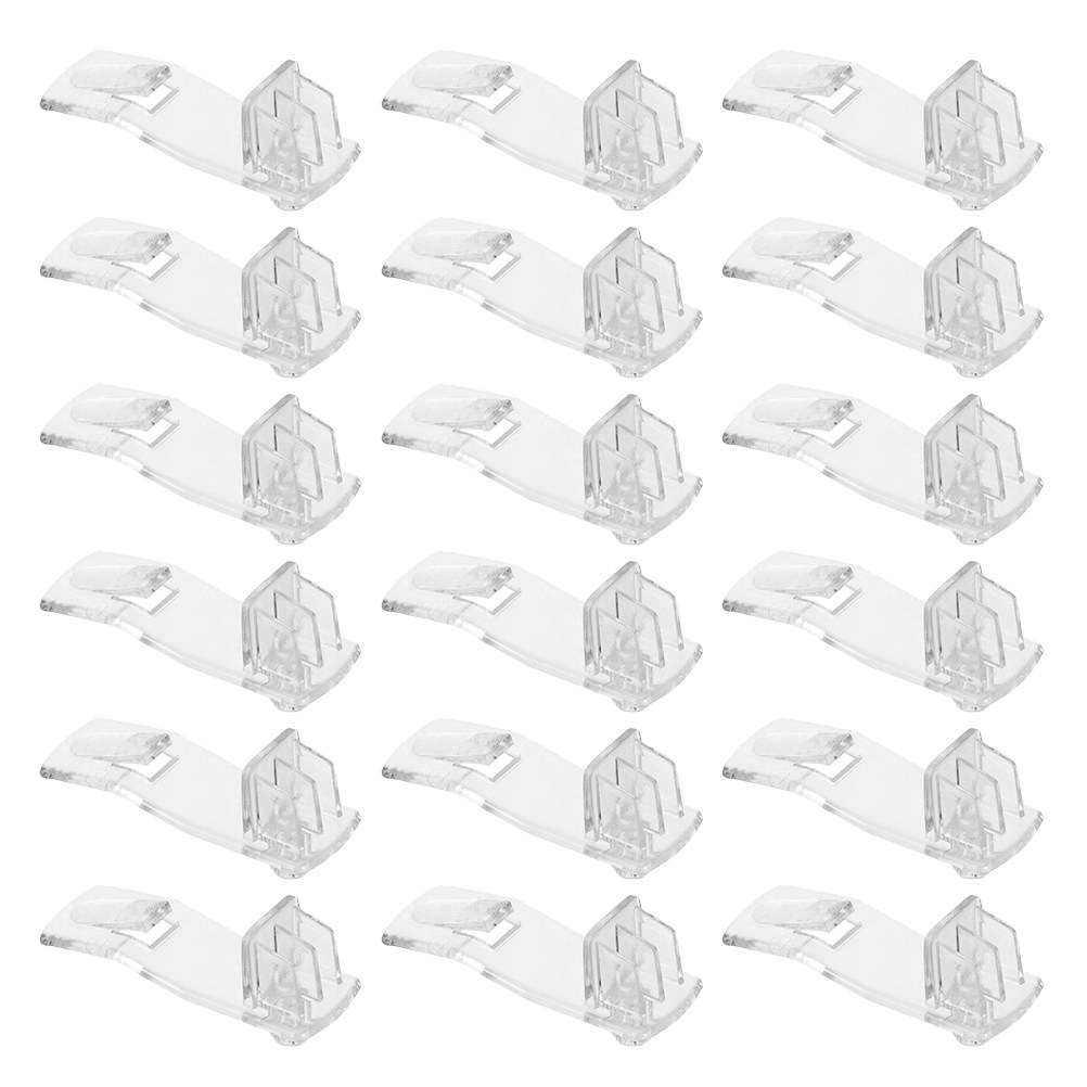 Shelf Peg Support - 30 قطعة من دعامات الرفوف الشفافة،