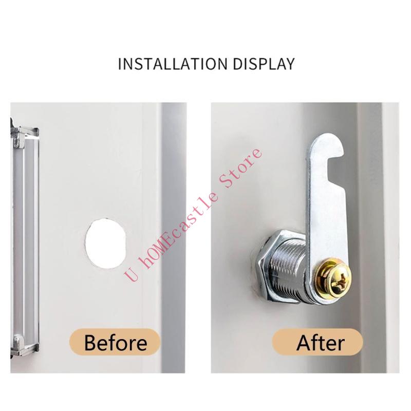 63HF 2set درج كاميرات قفل قفل  - مراجعة Cabinet Lock Key وسعره