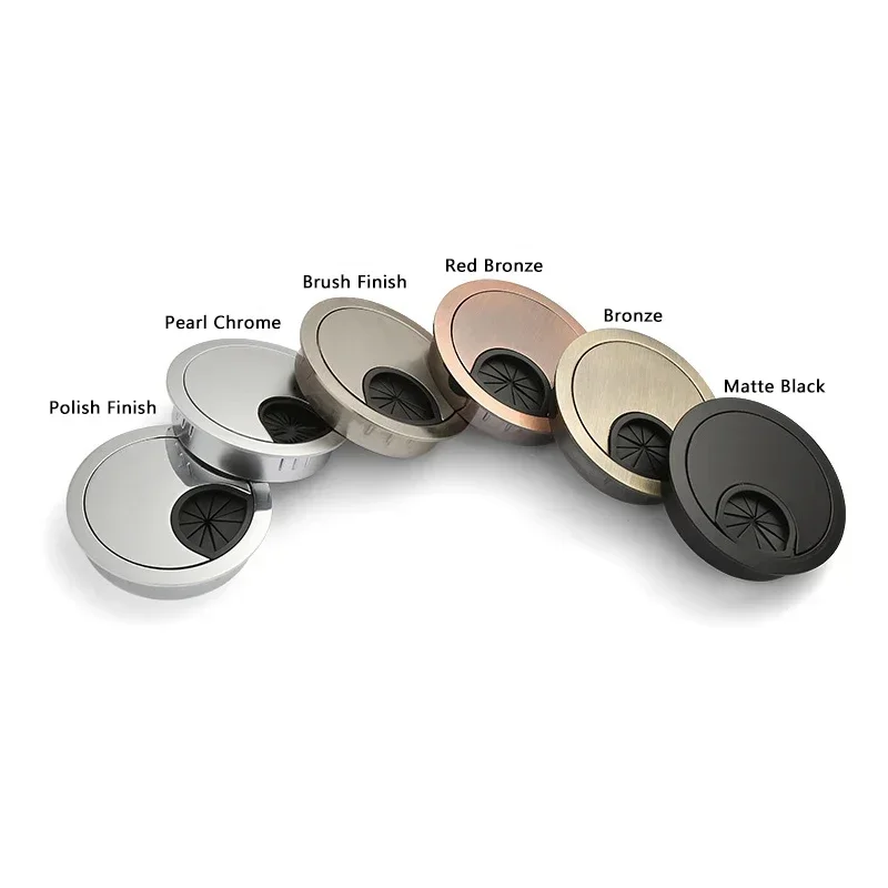 سبائك الزنك مكتب سلك ثقب غطاء  - مراجعة Furniture Hardware Covers وسعره
