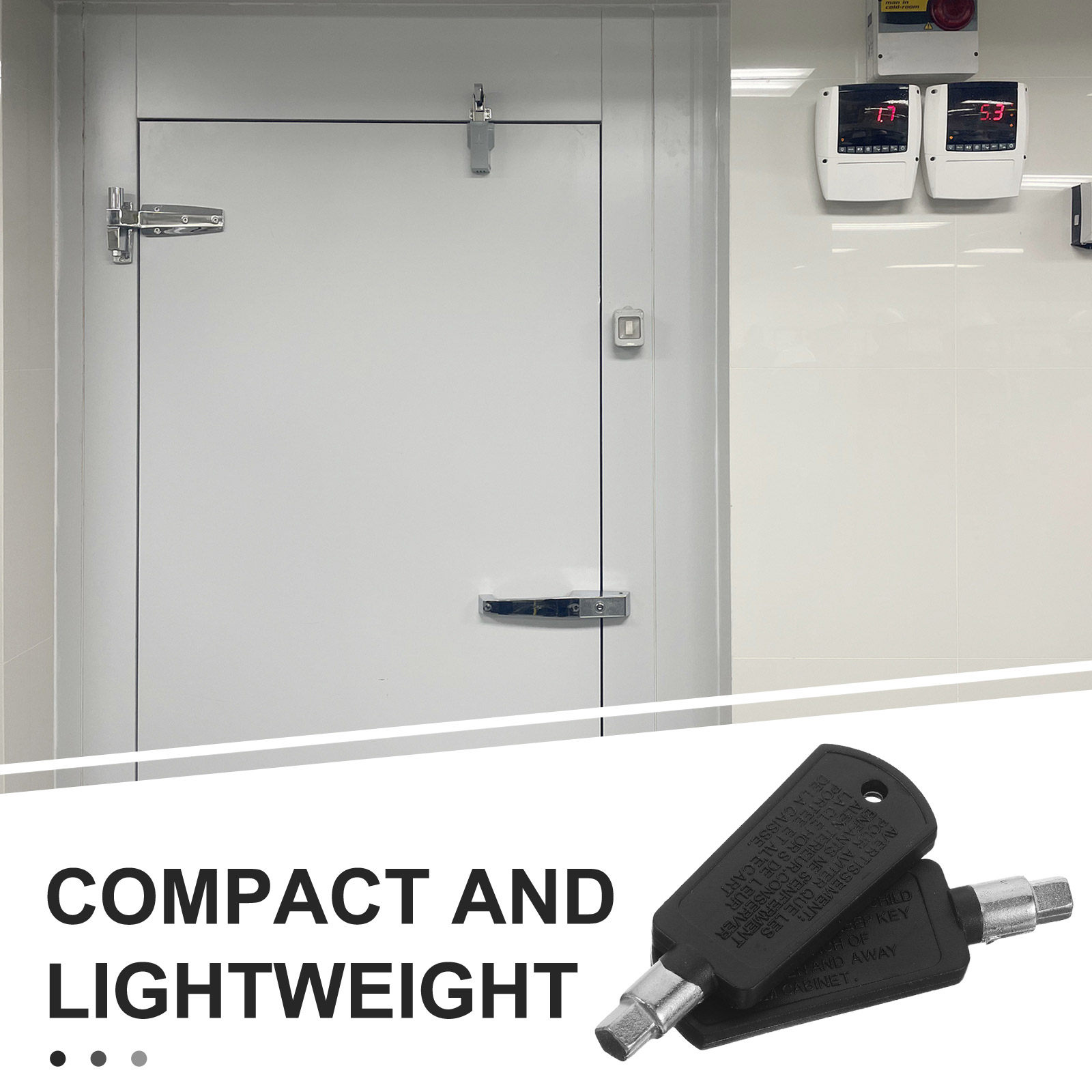 قطعتان من ملحقات قفل باب الفري - مراجعة Cabinet Lock Key وسعره
