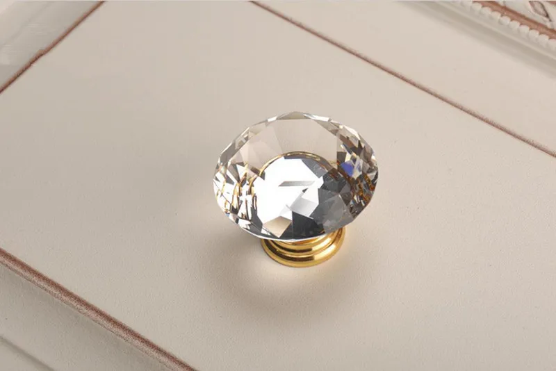 مقابض خزائن كريستالية ذهبية، م - مراجعة Furniture Hardware Knobs وسعره