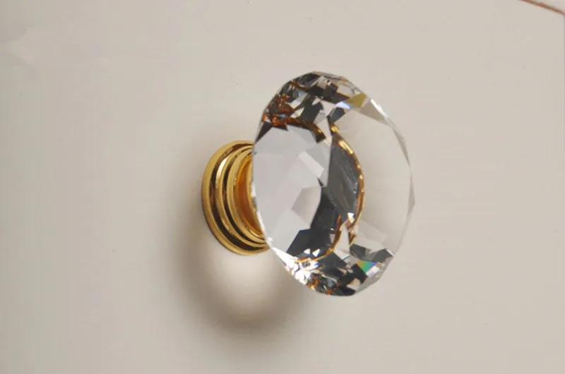 مقابض خزائن كريستالية ذهبية، م - مراجعة Furniture Hardware Knobs وسعره