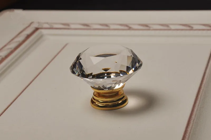 مقابض خزائن كريستالية ذهبية، م - مراجعة Furniture Hardware Knobs وسعره
