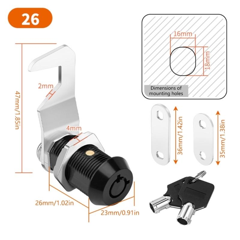 652F ترقيات قفل مجلس الوزراء م - مراجعة Cabinet Lock Key وسعره