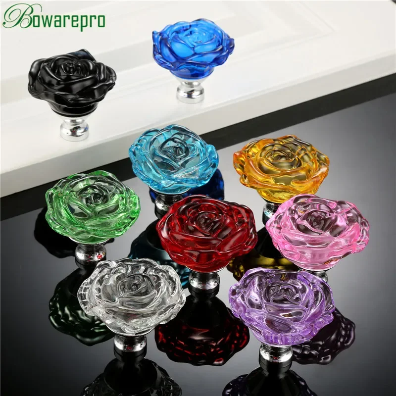Bowarepro 50 مللي متر كريستال  - مراجعة Furniture Hardware Knobs وسعره