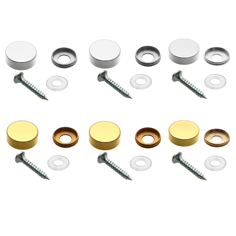 4 مجموعات مرآة السحابات مسامير - مراجعة Furniture Hardware Covers وسعره