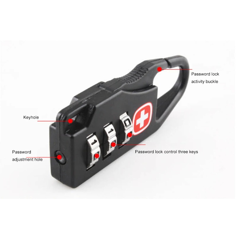 40-1 قطعة قفل أمان صغير برمز ر - مراجعة Cabinet Lock Key وسعره