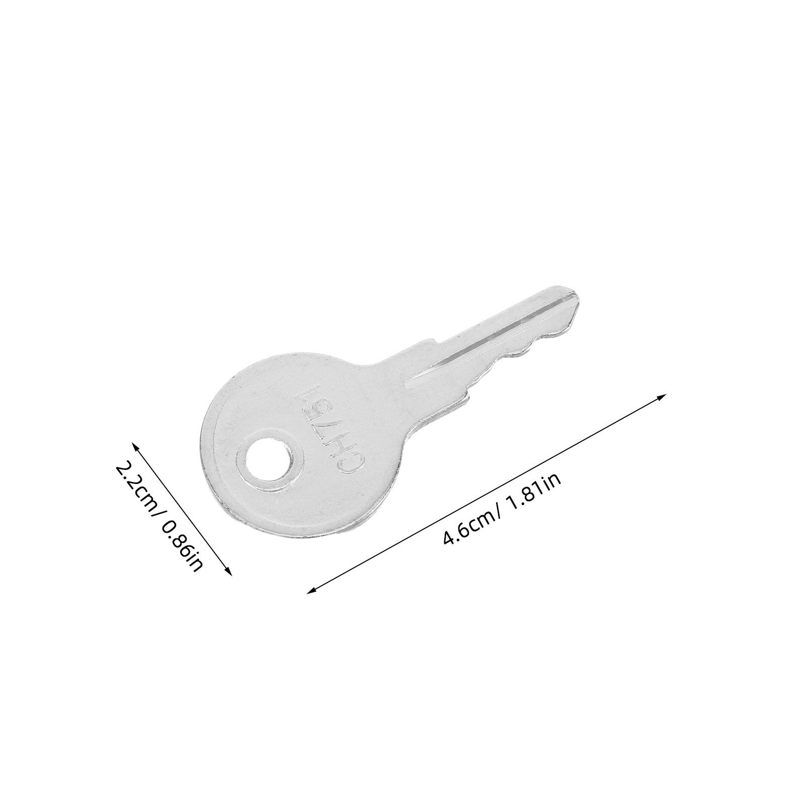 10 قطع مفاتيح عالمية شديدة الت - مراجعة Cabinet Lock Key وسعره