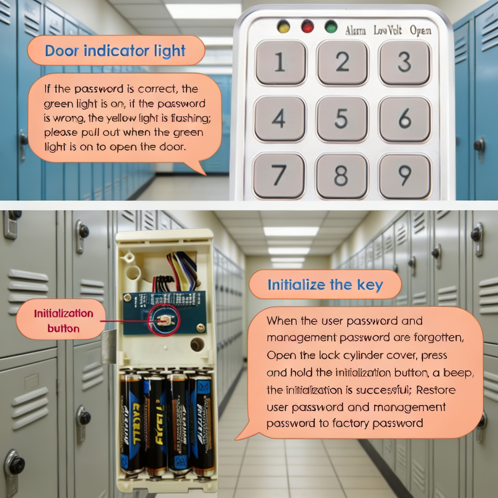قفل ذكي رقمي بكلمة مرور للأدرا - مراجعة Cabinet Lock Key وسعره