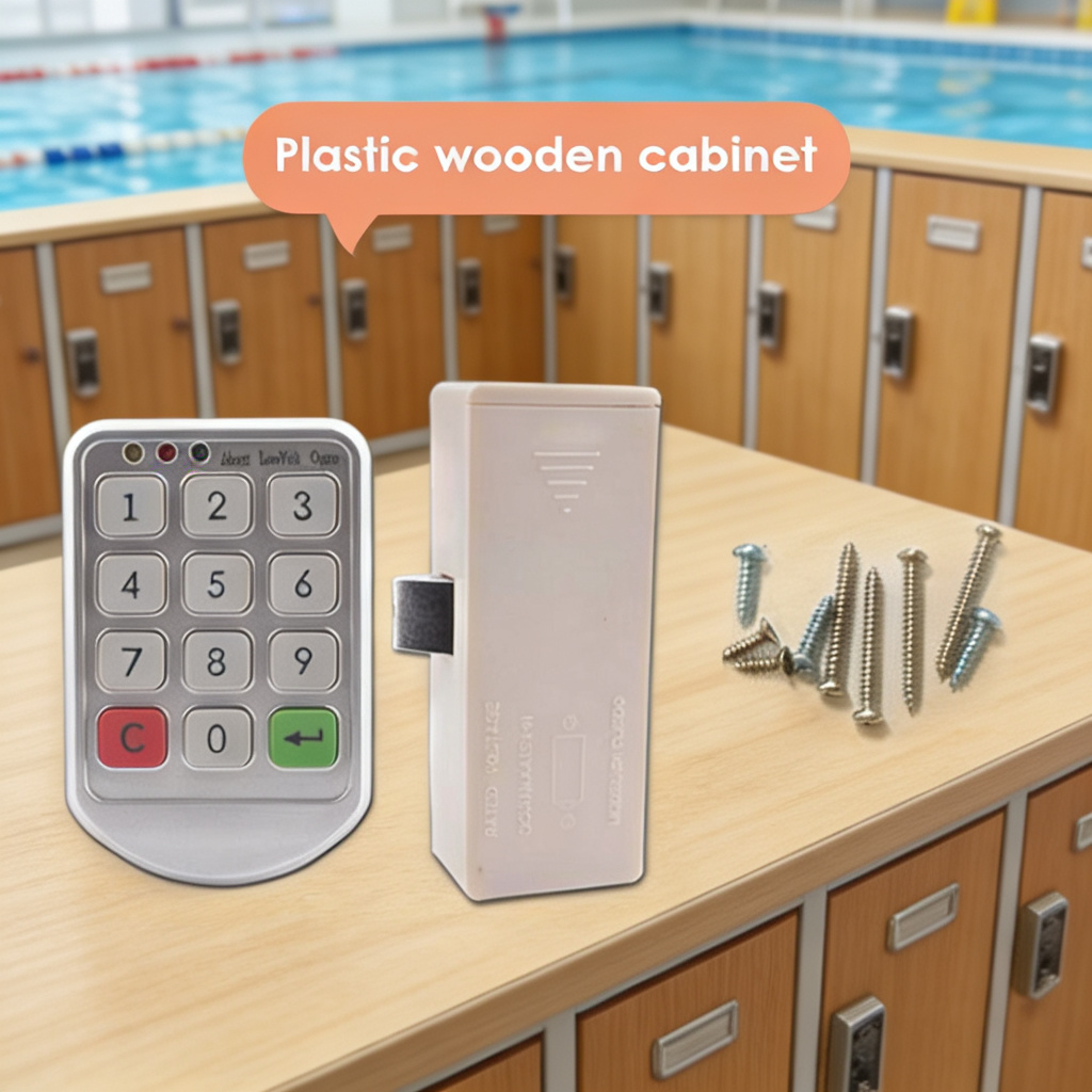 قفل ذكي رقمي بكلمة مرور للأدرا - مراجعة Cabinet Lock Key وسعره