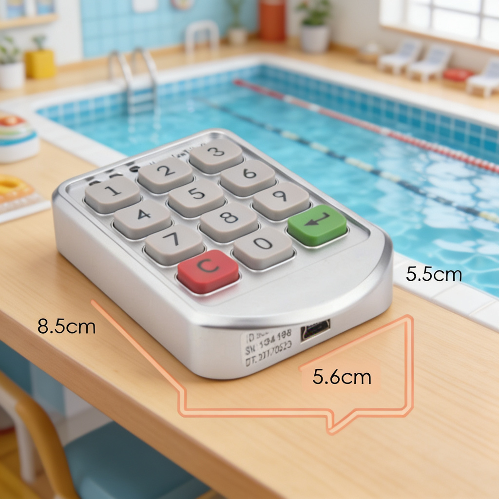قفل ذكي رقمي بكلمة مرور للأدرا - مراجعة Cabinet Lock Key وسعره