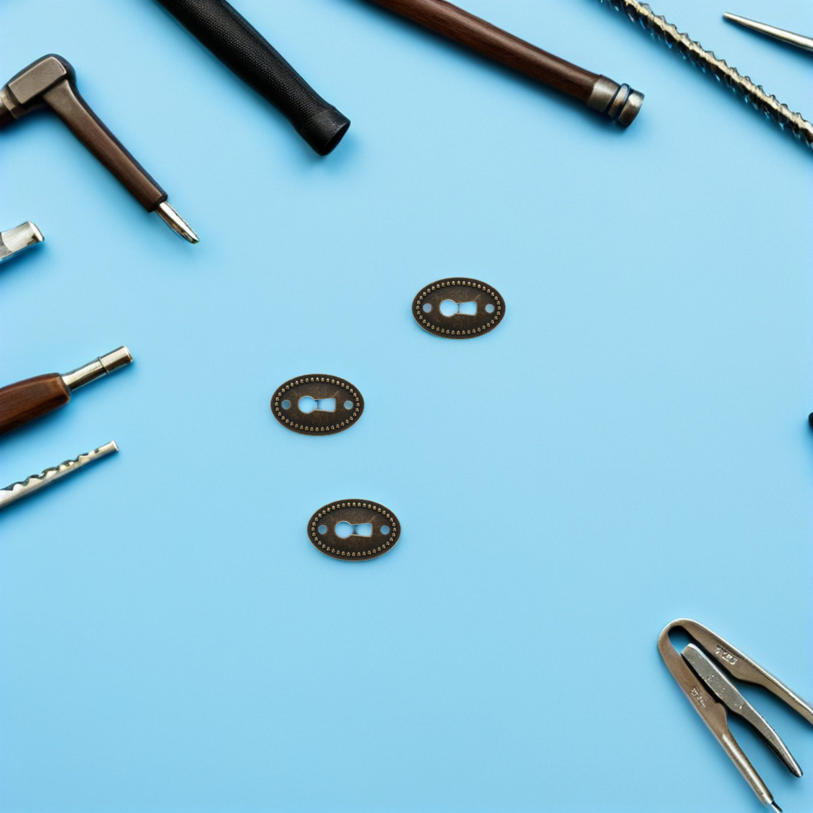 16 قطعة من أغطية فتحات المفاتي - مراجعة Furniture Hardware Covers وسعره