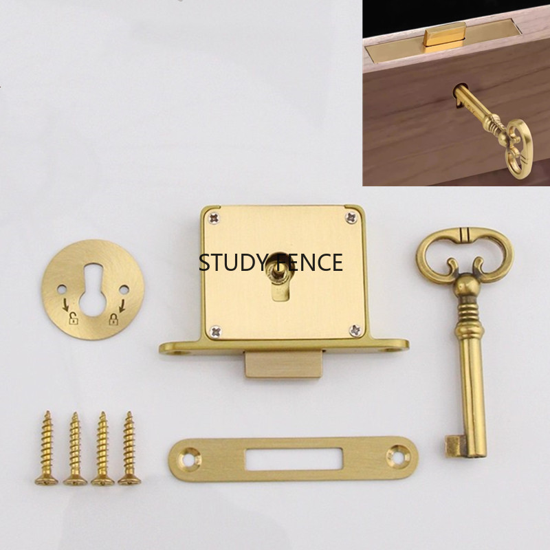 1 قطعة قفل للدرج المعدني العتي - مراجعة Cabinet Lock Key وسعره